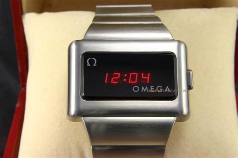 vintage omega digital watch.